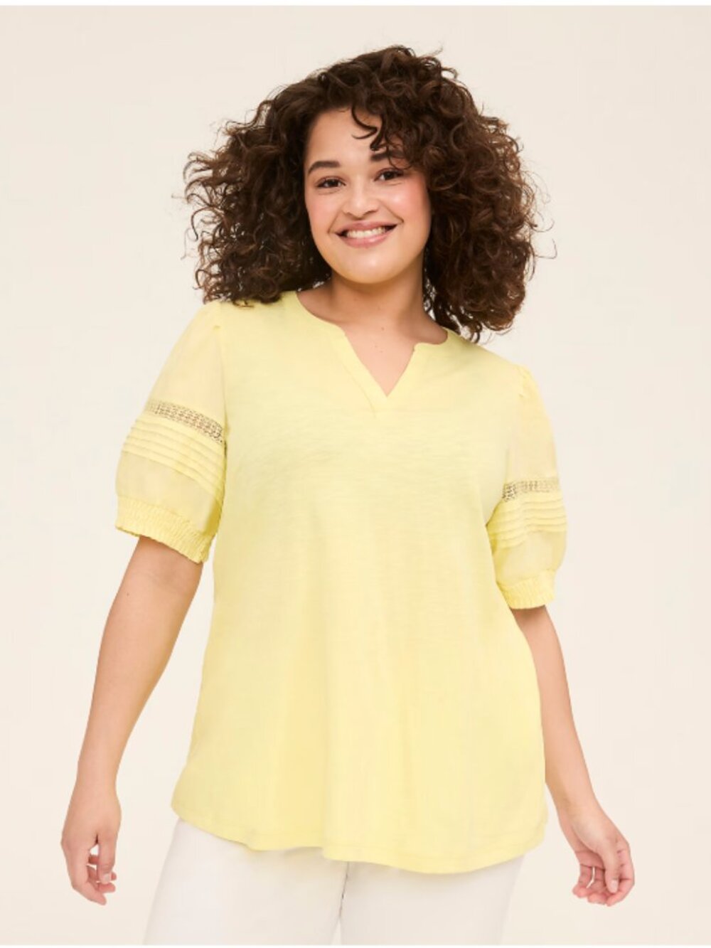 Lane Bryant Short Sleeve Top